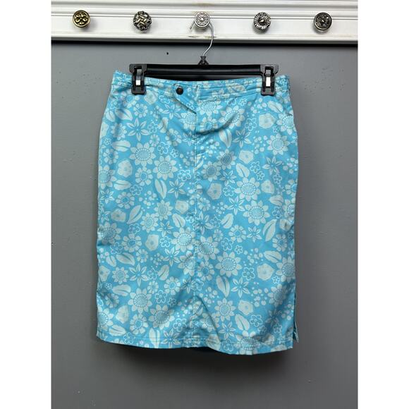 Columbia Skirt Womens 6 Floral Vertex Outdoor Lightweight Golf‎ Hiking Summer - Picture 1 of 9